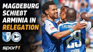 1. FC Magdeburg - Arminia Bielefeld | 2. Bundesliga Tore und Highlights 34. Spieltag