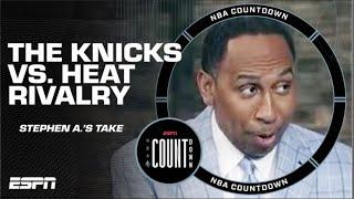 Stephen A. EXPLAINS why the Knicks vs. Heat rivalry is SO intense  | NBA Countdown