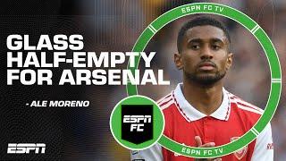 Ale Moreno is 'glass half-empty' about Arsenal's Premier League season | ESPN FC