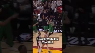 Derrick White’s INSANE #TissotBuzzerBeater! Celtics Force Game 7! | #Shorts