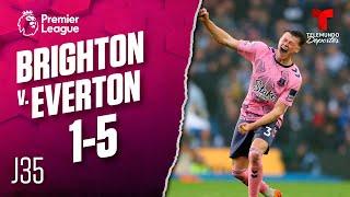 Highlights & Goals | Brighton v. Everton 1-5 | Premier League | Telemundo Deportes