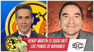 CONTUNDENTE Si Henry Martín no juega, el América no le ganará a Pumas: Pietrasanta | SportsCenter