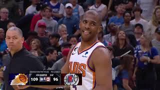 "Throw Up A Horse Shot Just For The Fun Of It!"- Chris Paul Makes UNREAL Shot!