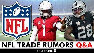 NFL Trade Rumors Q&A On Kyler Murray, Josh Jacobs, Jonathan Taylor, Stefon Diggs & Mac Jones