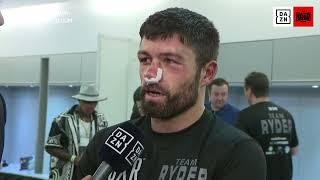 "FIRST TIME I BROKE MY NOSE!" | Post-Fight Interview With John Ryder