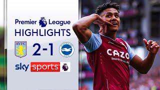ASTON VILLA QUALIFY FOR EUROPE!  | Aston Villa 2-1 Brighton | Premier League Highlights!