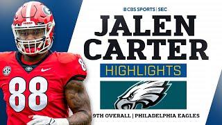 Jalen Carter: Georgia Highlights | 9th Overall Pick In The 2023 NFL Draft | CBS Sports