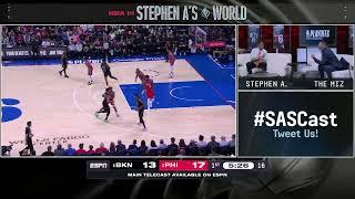 Stephen A. disagrees with The Miz's NBA All-Star Celebrity MVP take