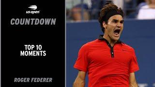 Roger Federer | Top 10 Greatest Moments Ever | US Open