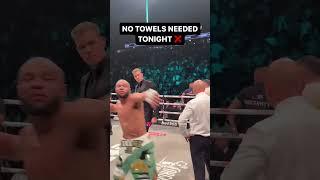 Chris Eubank Jr threw his towels out of the ring after Liam Smith knockout win