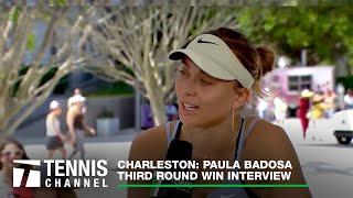 Paula Badosa talks about elevating her game again | 2023 Charleston Third Round