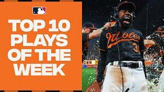 Top 10 plays of the week! (Feat. Diaz 3 homers, a home run robbery, a cycle and MORE!)