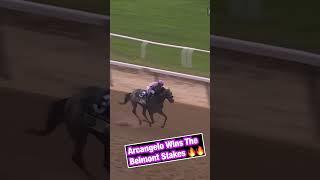 Arcangelo wins the 155th Belmont Stakes  #shorts #BelmontStakes #Arcangelo