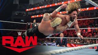 Seth "Freakin" Rollins takes on Solo Sikoa in first-ever matchup: Raw highlights, May 1, 2023