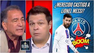 Buena decisión del PSG de CASTIGAR a LIONEL MESSI. Video de disculpa LO PEOR VISTO | Futbol Picante