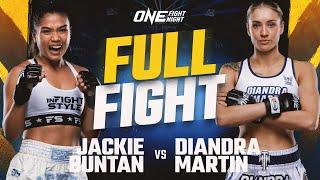Jackie Buntan vs. Diandra Martin | ONE Championship Full Fight
