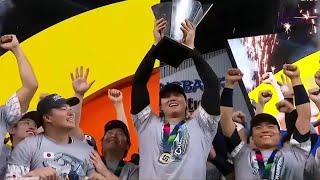 Japan hoists the trophy after winning the 2023 World Baseball Classic, Shohei Ohtani wins MVP