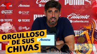 Veljko Paunovic se siente orgulloso de sus Chivas | Telemundo Deportes
