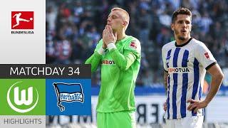 Hertha Leaves With Head Held High | VfL Wolfsburg - Hertha BSC | Highlights | MD 34 Bundesliga 22/23