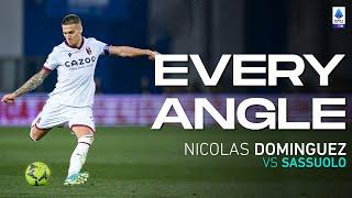 A stunning strike from Nico Dominguez | Every Angle | Sassuolo-Bologna | Serie A 2022/23