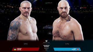 *K.O* Tyson Fury vs. Usyk FIGHT SIMULATION UNDISPUTED- ~HEAVYWEIGHT ВRАWL 2023~