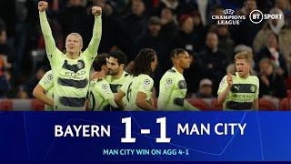 Bayern vs Man City (1-1) | Cityzens set up Real Madrid semi-final | Champions League Highlights