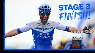 Michael Matthews Claims Super Stage 3 Win as Remco Evenepoel Makes Small Gc Gain! | Eurosport