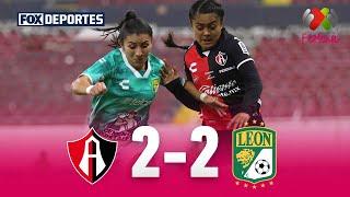 Atlas 2-2 León | HIGHLIGHTS | Jornada 17 | Liga MX Femenil