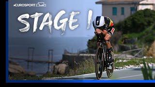 Time Trial Action! | Giro D'Italia Stage 1 Highlights | Eurosport