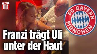 Uli Hoeneß macht SIE glücklich: Bayern-Fan lässt sich Unterschrift als Tattoo stechen