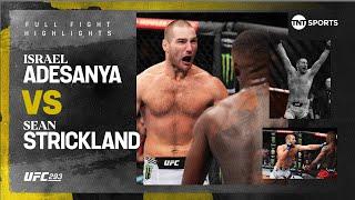 FIVE INCREDIBLE ROUNDS!  | Israel Adesanya vs. Sean Strickland | #UFC293 Highlights