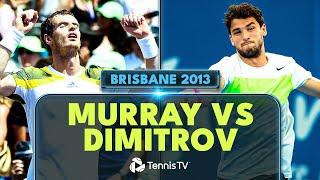 Andy Murray vs Grigor Dimitrov | Brisbane 2013 Final Highlights