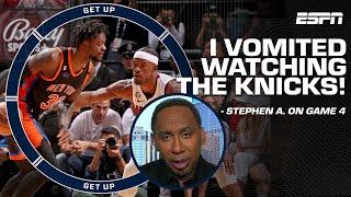 Stephen A.: I VOMITED watching the Knicks in Game 4  | Get Up