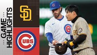 Padres vs. Cubs Game Highlights (4/26/23) | MLB Highlights