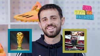 Win the UCL or win the World Cup? Haaland or Aguero? Bernardo Silva's You Have to Answer | ESPN FC