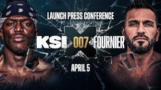 KSI vs. Joe Fournier Launch Press Conference Livestream