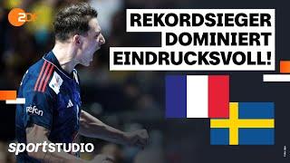 Frankreich – Schweden Highlights | Handball-WM 2023 | sportstudio