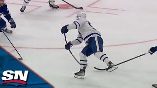 Matthew Knies Sets Up Noel Acciari As Maple Leafs Strike First In Game 3
