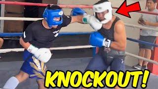 *WOW* PACQUIAO (44 Y.O) ТАКЕS OUT ВULLУ BUAKAW DOUBLE IN SPARRING *КNOСКOUТ MODE ON*
