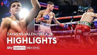 Xander Zayas DEMOLISHES Roberto Valenzuela Jr within five rounds! | Highlights