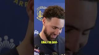 Klay says the Warriors know better than anyone what a tough shot is #shorts