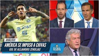 AMÉRICA PEGÓ PRIMERO ante Chivas y tomó ventaja en el Clásico Nacional de Liguilla | Futbol Picante