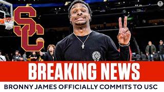 Bronny James officially commits to USC I CBS Sports