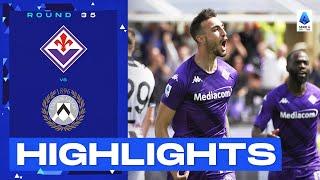 Fiorentina-Udinese 2-0 | Viola close in on European spots: Goals & Highlights | Serie A 2022/23