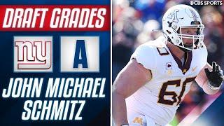 Giants SELECT Minnesota Center John Michael Schmitz with 57th Pick | CBS Sports