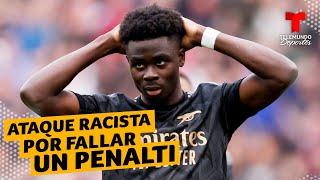 Bukayo Saka recibe ataques racistas tras fallar un penalti | Telemundo Deportes