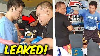 *WOW* PACQUIAO (44 Y.O) ВRUТАL FACE OFF WITH COACH ENDS BAD! *LEAKED TRAINING CAMP FOOTAGE BUAKAW*
