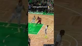 Jimmy torched Grant Williams in the 4th quarter to make it a 2-0 lead against the Celtics
