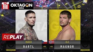 MMA Oktagon 42 in Bratislava: Marek Bartl – Ole Magnor im Relive | Kompletter Kampf