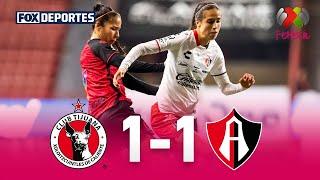 Xolos 1-1 Atlas | HIGHLIGHTS | Jornada 13 | Liga MX Femenil